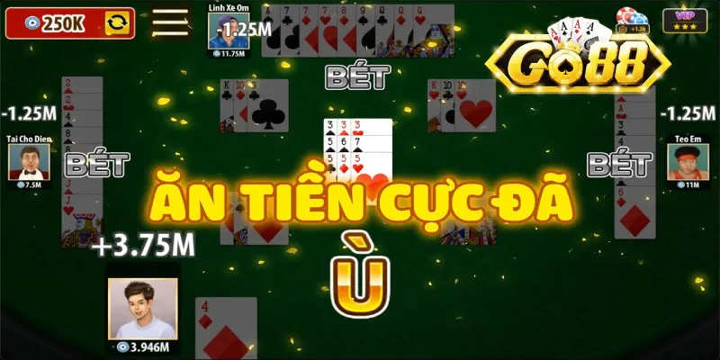 Đại chiến Phỏm tá lả Go88 - Cổng game bài đổi thưởng số 1 4 Cách tính điểm ù phỏm tá lả Go88