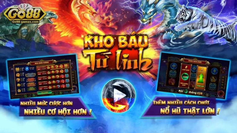Nổ hũ Tứ Linh: Game Slot May Mắn, Trúng Thưởng Liên Tục! 2 Nổ hũ Tứ Linh